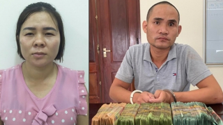 Bắt cặp vợ chồng “cho vay lãi nặng” ở Nghệ An