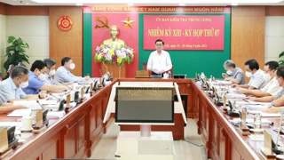 Thông cáo báo chí Kỳ họp thứ bảy của Ủy ban Kiểm tra Trung ương khóa XIII