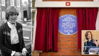 Gắn biển di sản tại ngôi nhà cũ của Công nương Diana