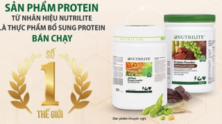 Thực phẩm bổ sung Nutrilite Protein: Đón nhận danh hiệu bán chạy số 1 thế giới