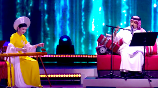 Lần đầu đàn bầu Việt Nam hoà tấu cùng dàn nhạc truyền thống Trung Đông