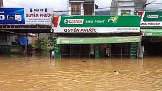 Nước lũ lên nhanh, khoảng 1.500 nhà dân ở Quảng Nam bị ngập sâu