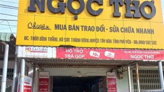 Bắt đối tượng "dọn sạch" tiệm điện thoại