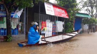 Mưa to kéo dài ở miền Trung, nhiều nơi ngập sâu