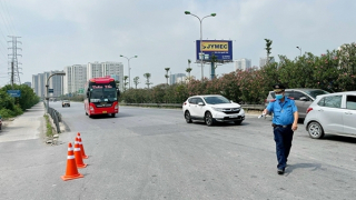Phối hợp chốt trực, phân luồng đảm bảo an toàn giao thông đến tết Nguyên đán