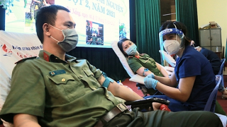 Hàng trăm CBCS Công an Đà Nẵng hiến máu nhân đạo