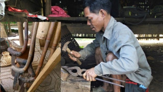 Nghề rèn xà gạc của người Mạ ở Lâm Đồng