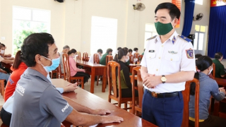 Kiểm tra thực hiện Đề án “Tuyên truyền, phổ biến Luật Cảnh sát biển Việt Nam"