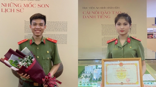 Thành tích ấn tượng và nghị lực của hai Thủ khoa Học viện ANND