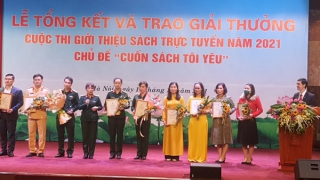 Cán bộ, chiến sĩ Công an đoạt 11 giải thưởng cuộc thi Giới thiệu sách trực tuyến