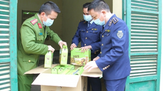 Thu giữ lô hàng gần 800kg thực phẩm không rõ nguồn gốc xuất xứ