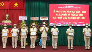 Trường Đại học CSND khai giảng năm học mới