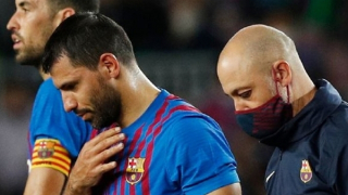 Sergio Aguero giải nghệ vì bệnh tim