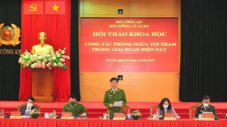 Hội thảo khoa học “Công tác phòng ngừa tội phạm trong giai đoạn hiện nay”