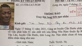 Tìm người thân nạn nhân tử vong dưới Sông Nha Ràm