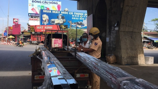 Tăng cường xử lý xe thô sơ chở hàng cồng kềnh