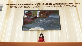 Triển lãm trực tuyến “Tranh sơn mài Việt Nam”