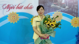 Nữ cán bộ Công an tâm huyết với nghề