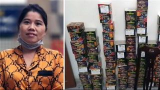 Phát hiện gần 2,3 tạ pháo đội lốt hàng tiêu dùng