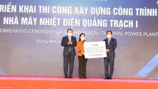 Xây dựng Nhà máy Nhiệt điện Quảng Trạch I