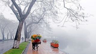 Nền nhiệt miền Bắc tiếp tục giảm, trong ngày có mưa