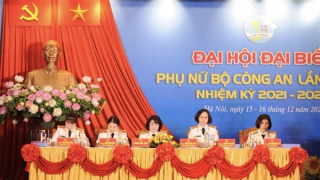 Khai mạc Đại hội đại biểu Phụ nữ Bộ Công an lần thứ IX
