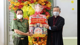 Công an TP Cần Thơ chúc mừng Giáng sinh năm 2021
