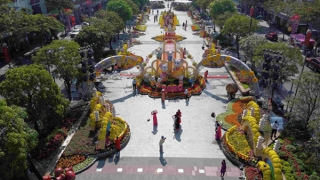 Đường hoa Nguyễn Huệ Tết Nhâm Dần 2022 mang chủ đề “Xuân quê hương, ấm tình nhân ái”