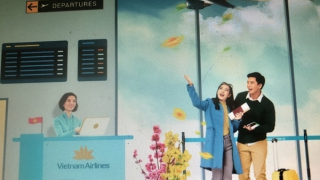 Vietnam Airlines mở bán cành đào, cây mai kèm dịch vụ vận chuyển trọn gói