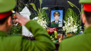 Trao Bằng Tổ quốc ghi công đối với liệt sĩ CAND Chử Văn Khánh