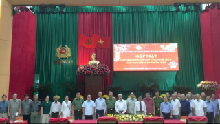 Bộ Công an gặp mặt, chúc Tết cán bộ Công an nghỉ hưu tại TP Hồ Chí Minh