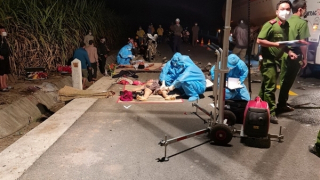 Hai xe máy tông nhau, hai người tử vong