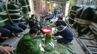 Tết của những người lính chữa cháy và cứu nạn, cứu hộ