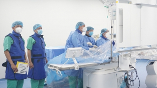 Trung tâm can thiệp tim mạch - đột quỵ điều trị f0 đi vào hoạt động