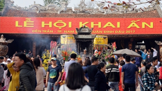 Không tổ chức Lễ hội Khai ấn Đền Trần năm 2022