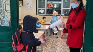 Học sinh Hải Phòng trở lại trường với tỷ lệ thấp