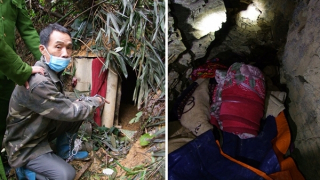 Trốn trong hang đá sau khi bắn vợ chồng cháu ruột