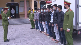 Bắt tạm giam băng côn đồ dùng dao, kiếm giải quyết mâu thuẫn