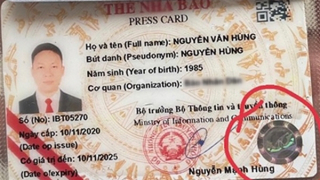 Phát hiện đối tượng mạo danh phóng viên xin xử lý vi phạm giao thông