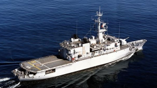 Tàu tuần dương của Hải quân quốc gia Pháp Vendémiaire thăm Việt Nam