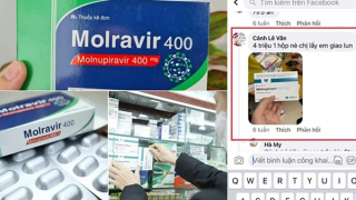 Cẩn thận để tránh mua phải thuốc Molnupiravir giả