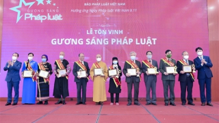 Bình chọn tôn vinh "Gương sáng pháp luật" lần 2