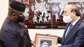 Tổng thống CH Sierra Leone Julius Maada Bio thăm chính thức Việt Nam