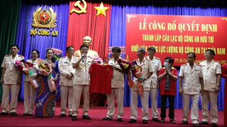 Ra mắt CLB Công an hưu trí khối XDLL khu vực phía Nam