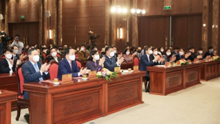 Trao giải báo chí về “Xây dựng Đảng và hệ thống chính trị của TP Hà Nội”