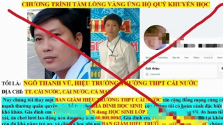 Giả danh hiệu trưởng kêu gọi từ thiện lạ lùng