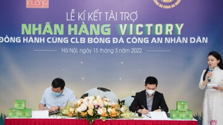 Sản phẩm Victory đồng hành cùng Câu lạc bộ Bóng đá CAND