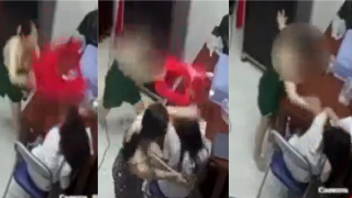 Tạm thời cách ly người mẹ dùng ghế đánh con