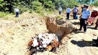 Tiêu hủy gần 4,5 tấn thực phẩm sau khi xử phạt hơn 152 triệu đồng