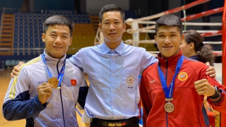 Chàng trai "vàng" Muay 2 lần được tuyên dương thanh niên Công an tiêu biểu